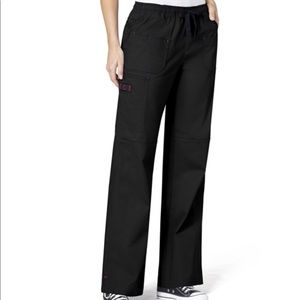 WonderWink WonderFLEX 6-Pocket STRETCH Cotton Rich Boot Cut Cargo Scrub Pants